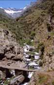 Rio Genil. Sendero de la Estrella, parque nacional de Sierra Nevada.